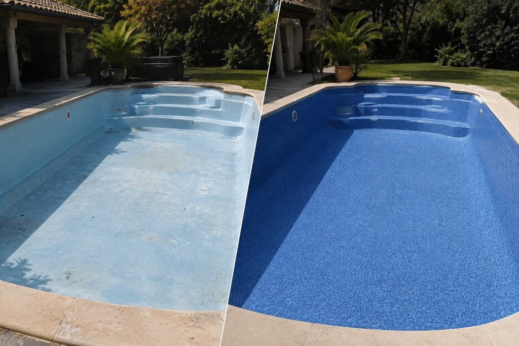 Prix d'une rénovation de coque de piscine